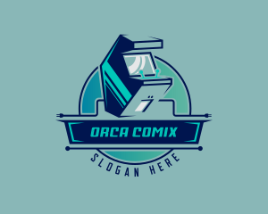 Console - Arcade Play Gaming logo design