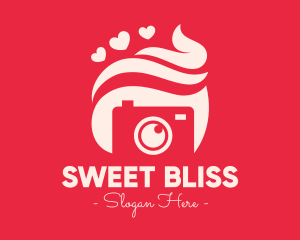 Sweet Confectionery Camera logo design