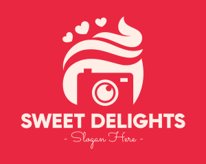 Sweet Confectionery Camera logo design