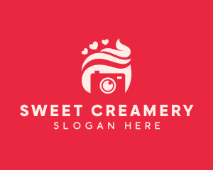 Sweet Confectionery Camera logo design