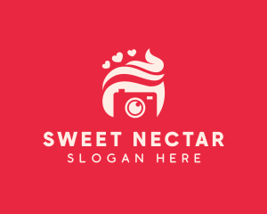 Sweet Confectionery Camera logo design