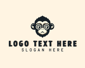 To Do List - Cool Monkey Animal logo design