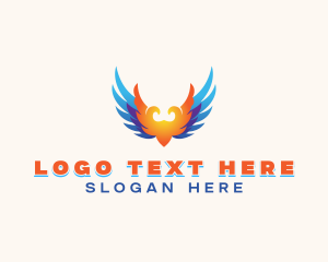 Non Profit - Heavenly Angelic Wings logo design