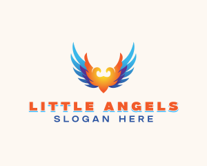 Heavenly Angelic Wings logo design