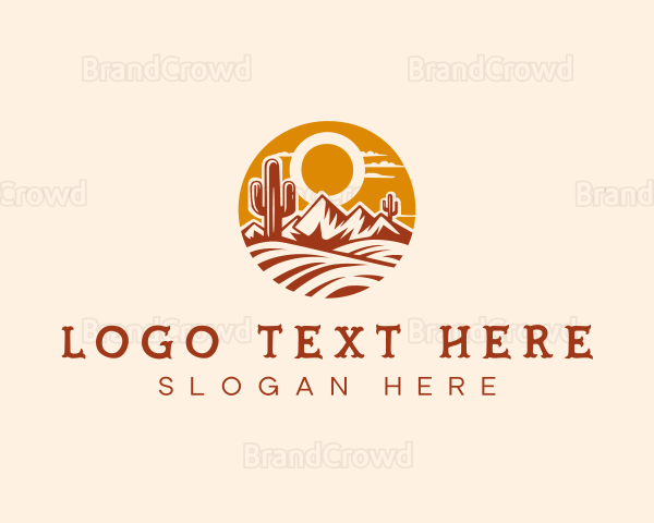 Desert Sand Sunset Logo