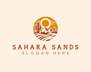 Desert Sand Sunset logo design