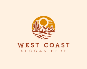 Desert Sand Sunset logo design