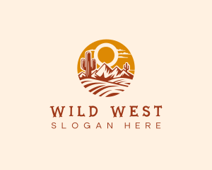 Desert Sand Sunset logo design