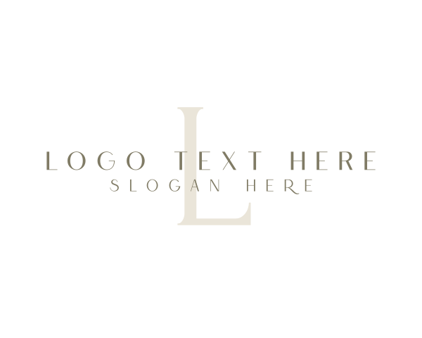 High End - Minimalist Elegant Boutique logo design