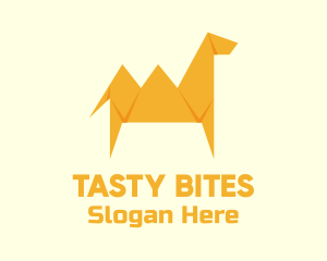 Yellow Camel Origami Logo