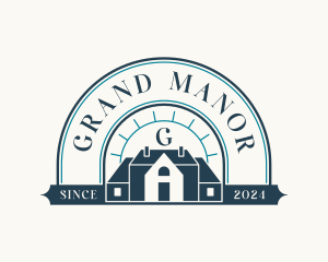 House Property Mansion logo design