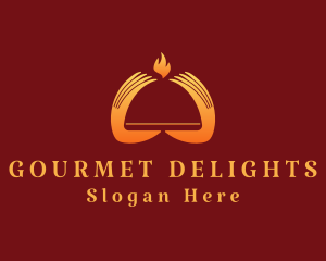 Hot Gourmet Server logo design