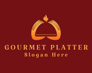 Hot Gourmet Server logo design