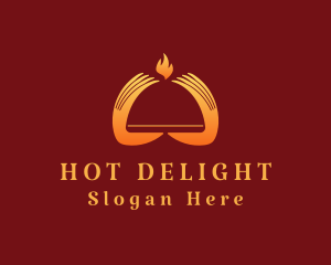 Hot Gourmet Server logo design