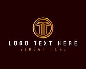 Luxe - Elegant Deluxe Letter T logo design