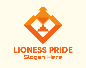 Orange Lion Tech logo design