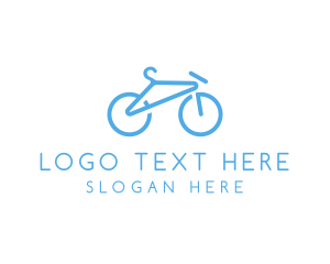 Cycling - Bicycle Laundry Hanger logo design