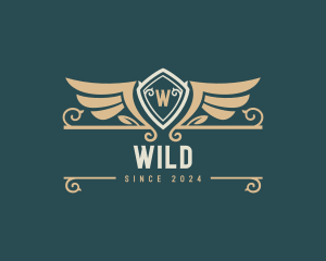 Event - Royal Winged Shield logo design