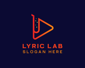 Lab Music App logo design