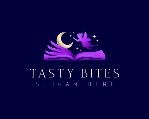 Night - Book Fairy Night logo design