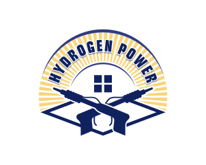 Power Washer Sanitation logo design