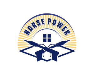 Power Washer Sanitation logo design