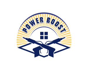 Power Washer Sanitation logo design