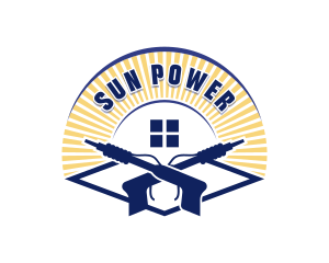 Power Washer Sanitation logo design