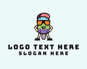 Cool - Cool Popsicle Dessert logo design
