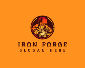 Industrial Metal Welding logo design