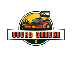 Gardening Lawn Mower  logo design