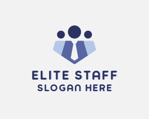 Hire - Workforce Working People logo design