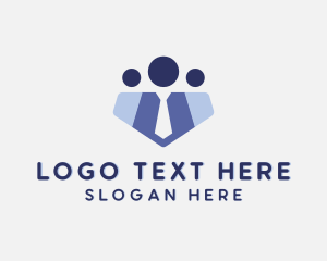 Work - Workforce Working People logo design