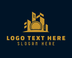 Golden - Golden Building Realtor logo design