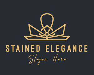 Elegant Jewelry Crown logo design