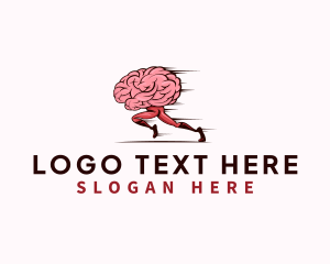 Running - Running Brain Exercise logo design