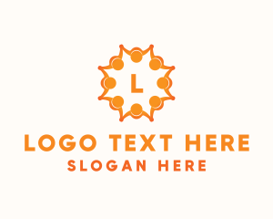 Social Media - Social Community Letter logo design