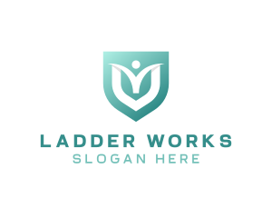 Professional Leader Shield logo design