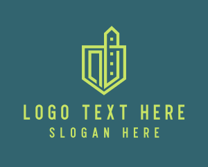 Builder - Urban Green Construction logo design