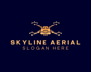 Aerial - Aerial Drone Videography logo design