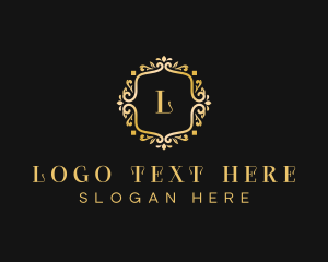 Luxury - Royal Decorative Hotel logo design