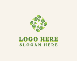 Orchard - Nature Leaf Garden logo design