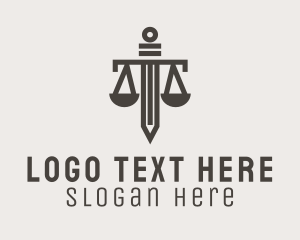 Sword Scale Law Firm  Logo