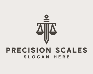 Sword Scale Law Firm  logo design