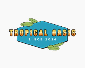 Tropical - Tropical Nature Leaf logo design