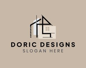 Housing Design Architecture logo design