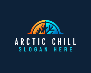 Hot Cold Thermal logo design