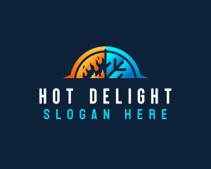 Hot Cold Thermal logo design