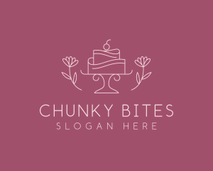 Wedding Cake Bakery logo design