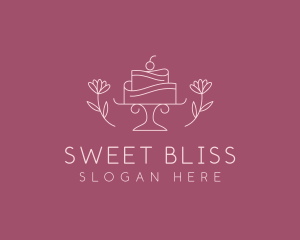 Wedding Cake Bakery logo design